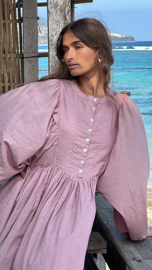 Anika Maxi Dress ~ Mulberry