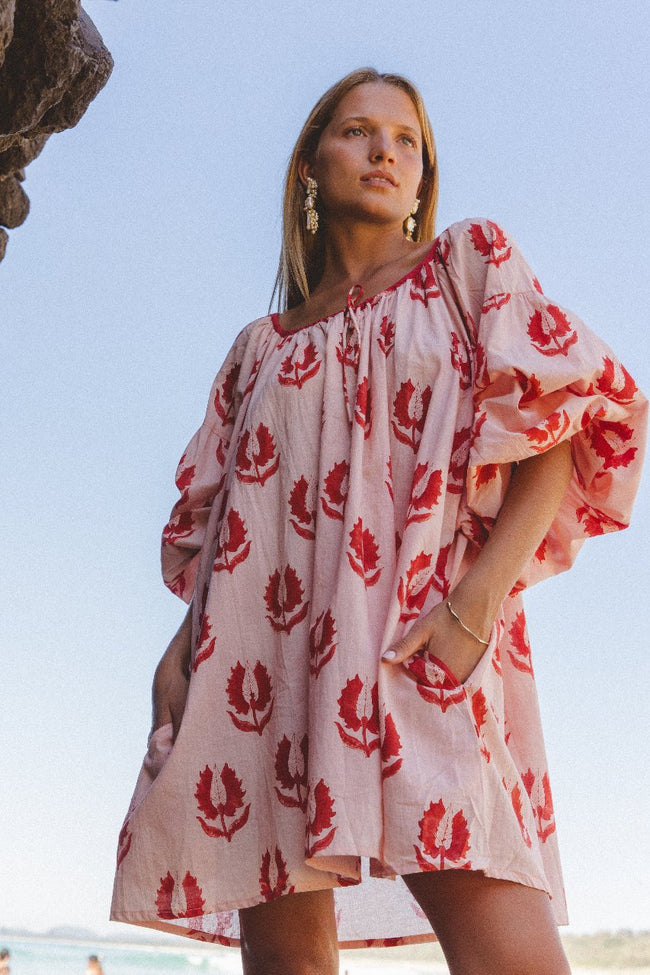 Ria Pants ~ Ruby Red