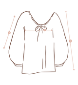 Ria Blouse ~ Ruby Red