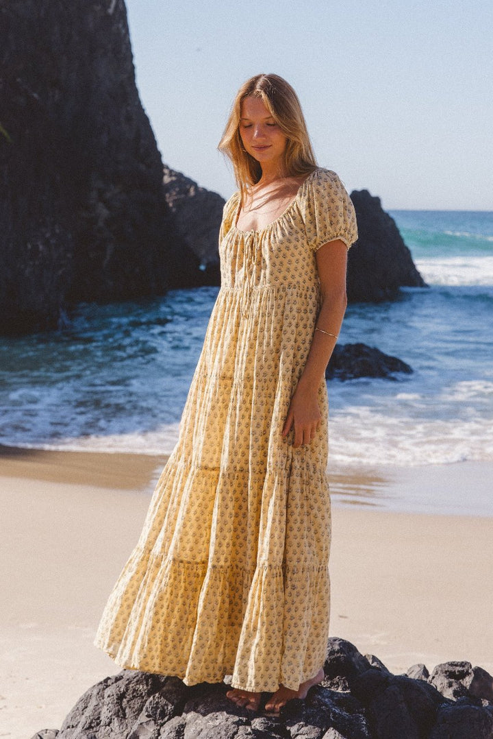 Sita Maxi Dress ~ Daffodil