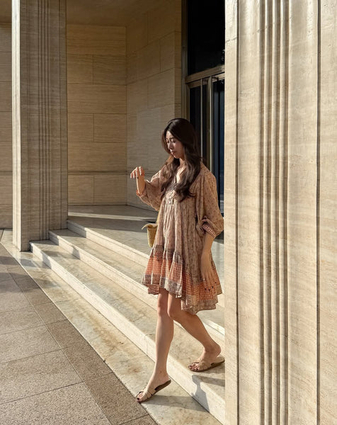 Bhoomi Mini Dress ~ Sunset