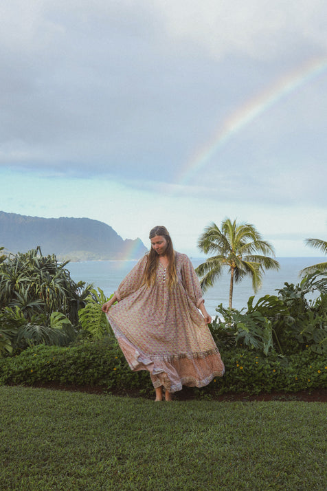 Bhoomi Maxi Dress ~ Sunset