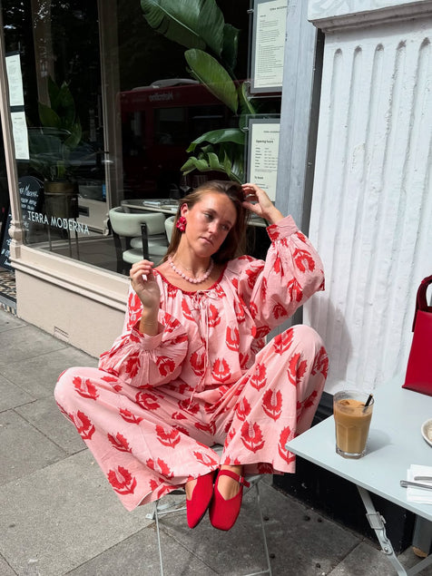 Ria Pants ~ Cherry Blossom