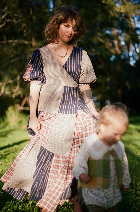 Poet Patchwork Dress